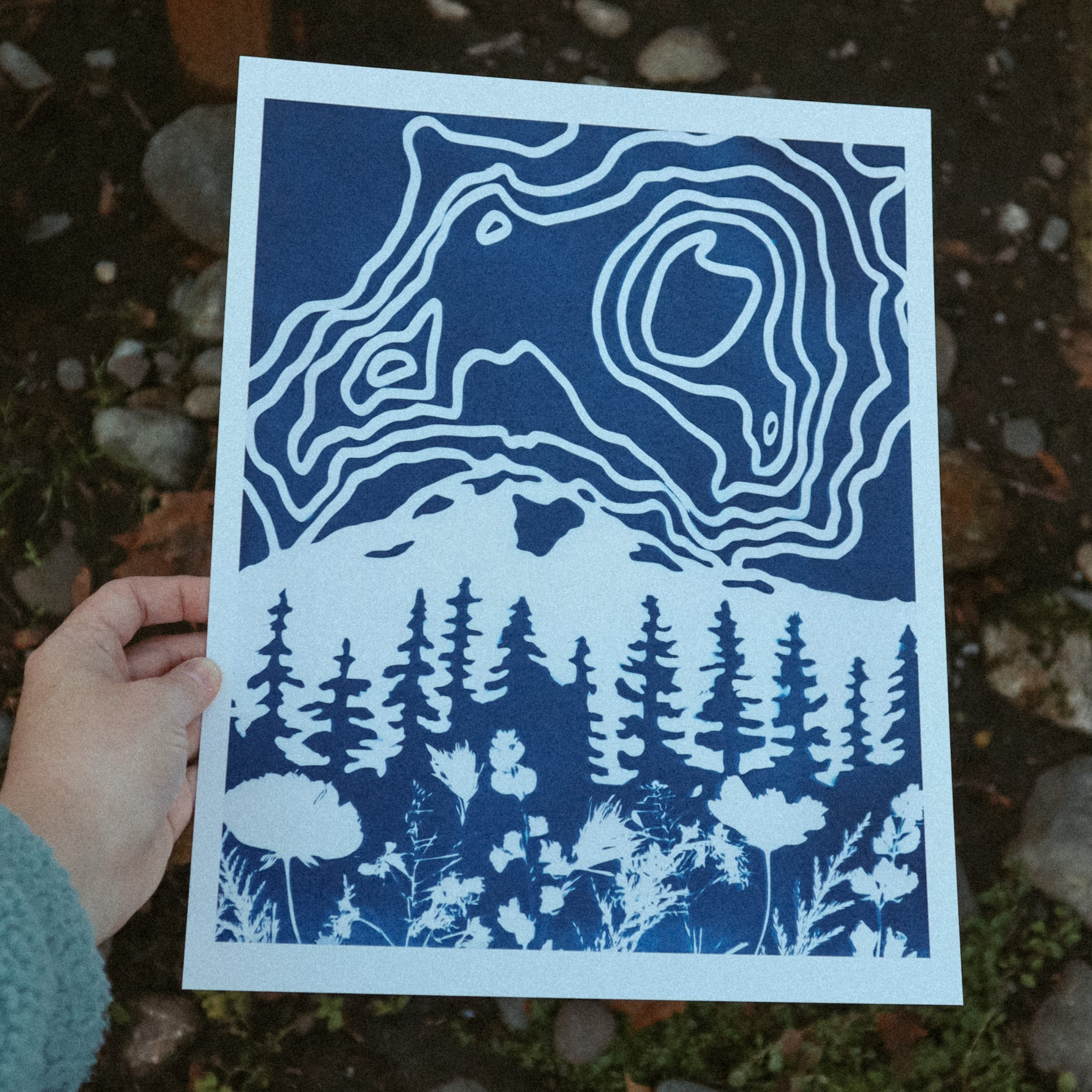 11x14 Mt. Rainier Print