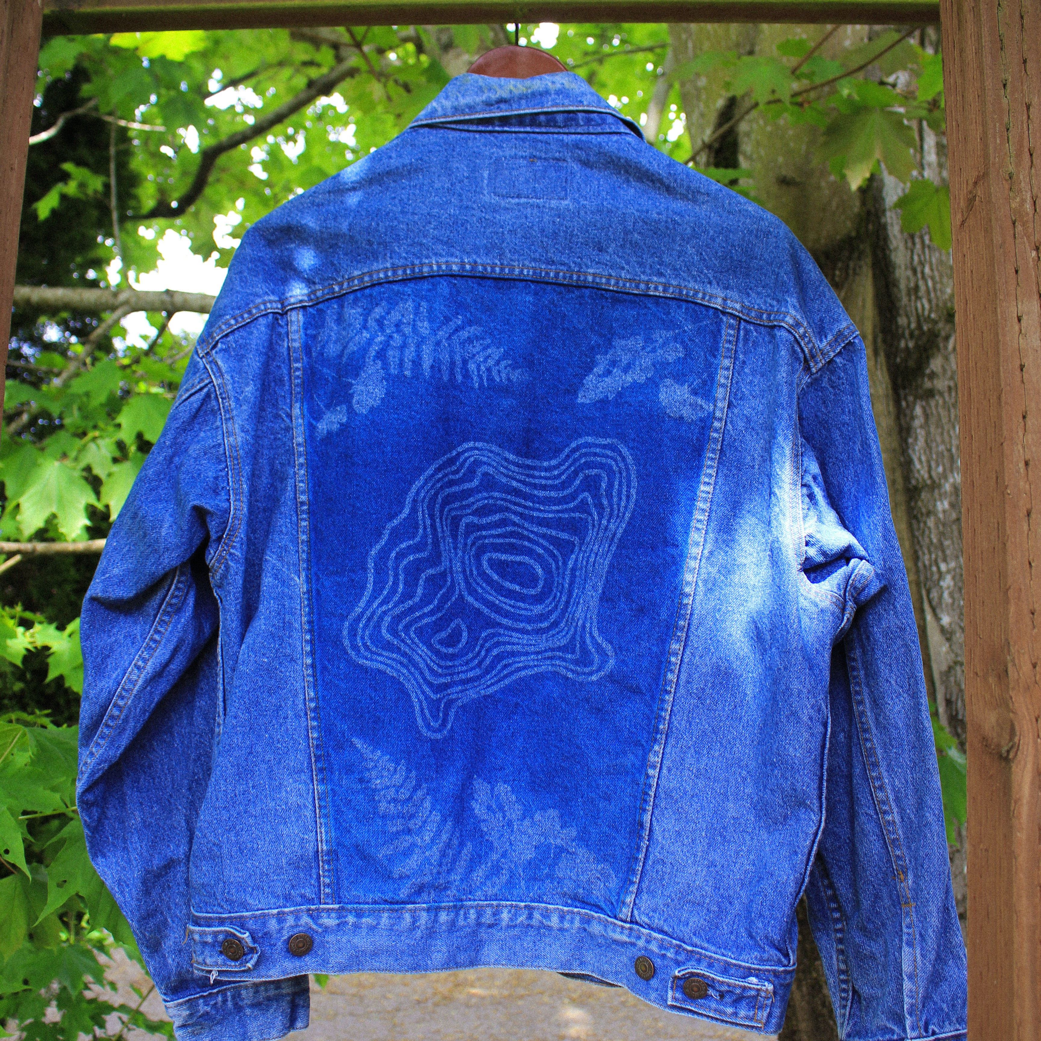 Grand Teton Topo | Vintage Levi Jacket | Size L