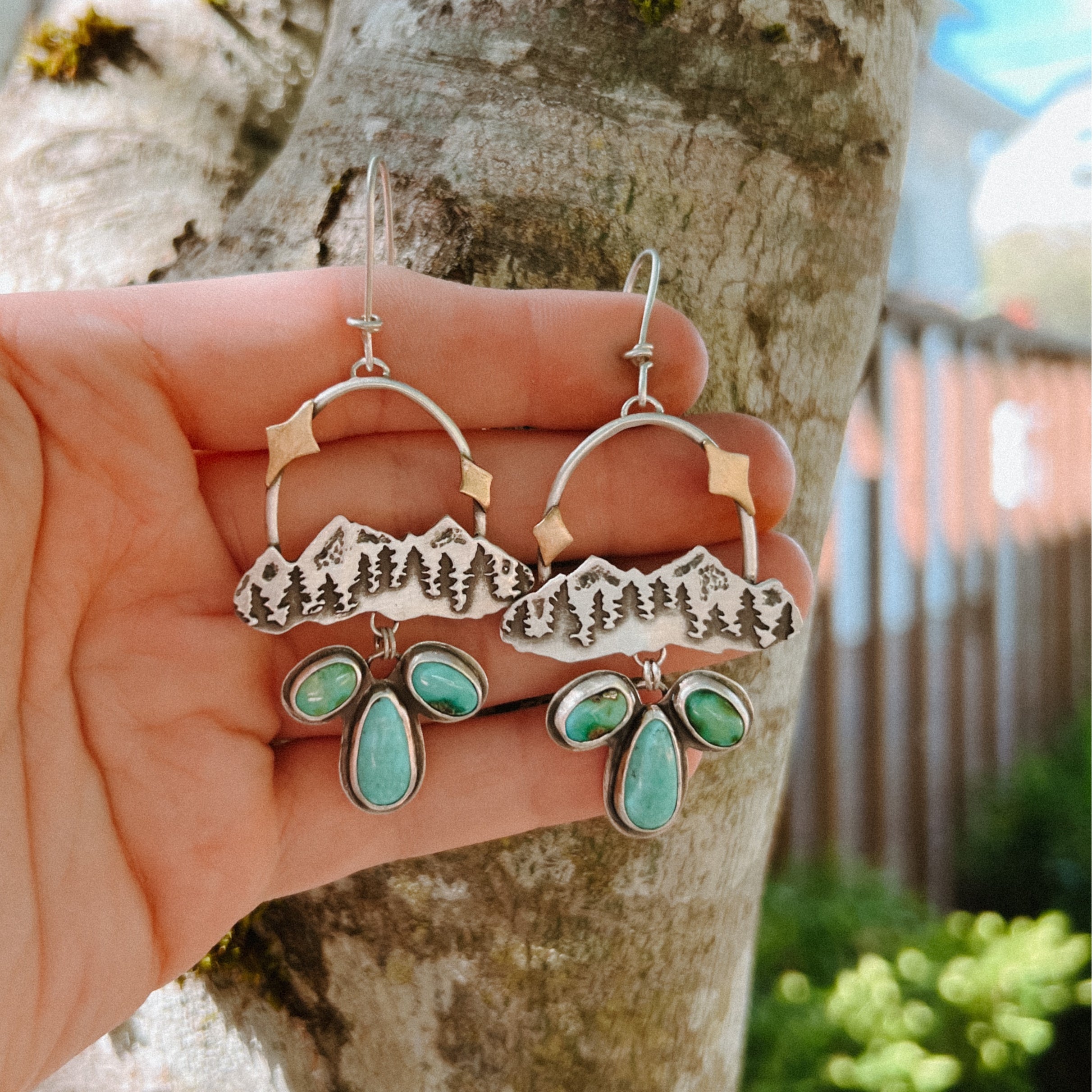 The Mountain Is Out Earrings