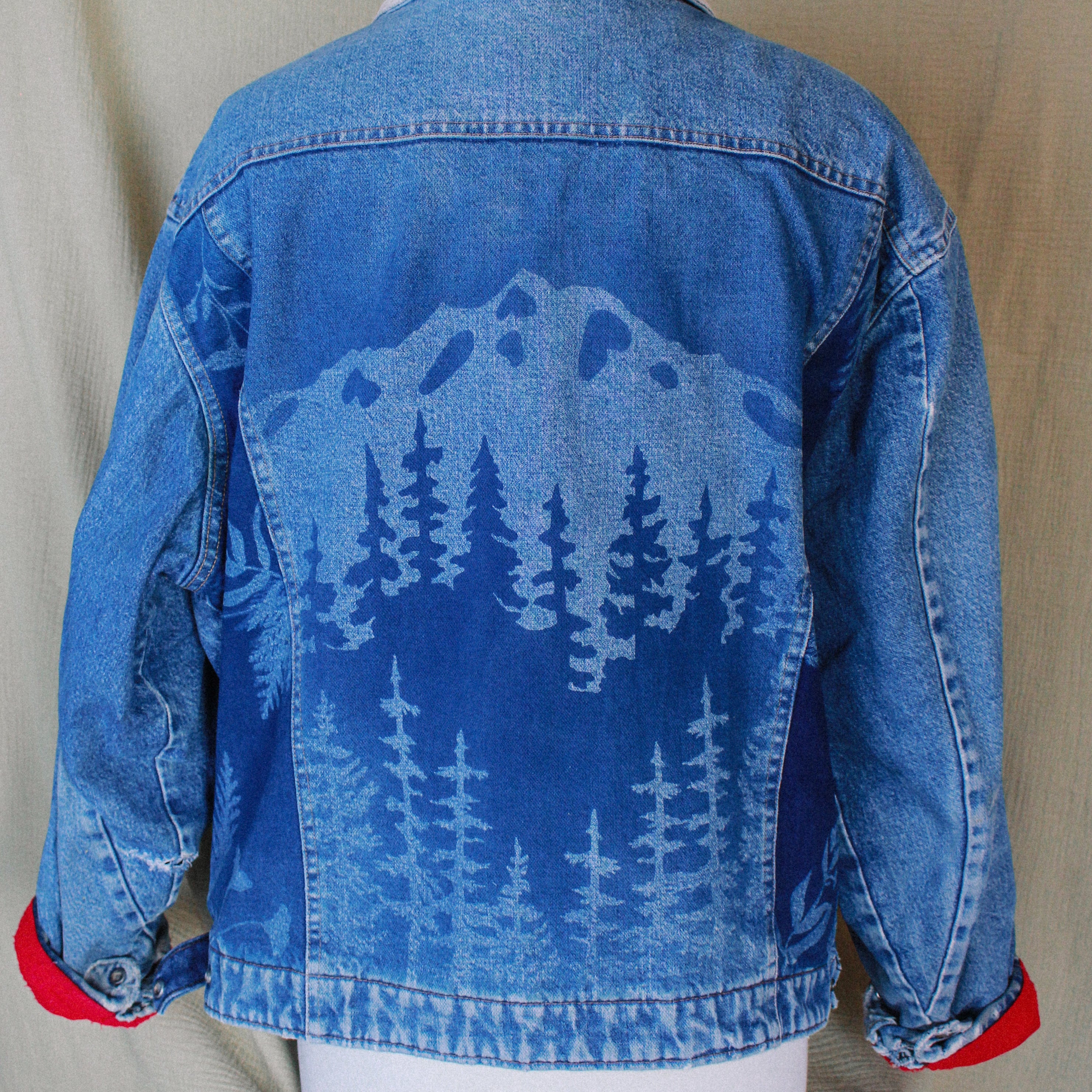 Upcycled Mt. Rainier/PNW Jacket
