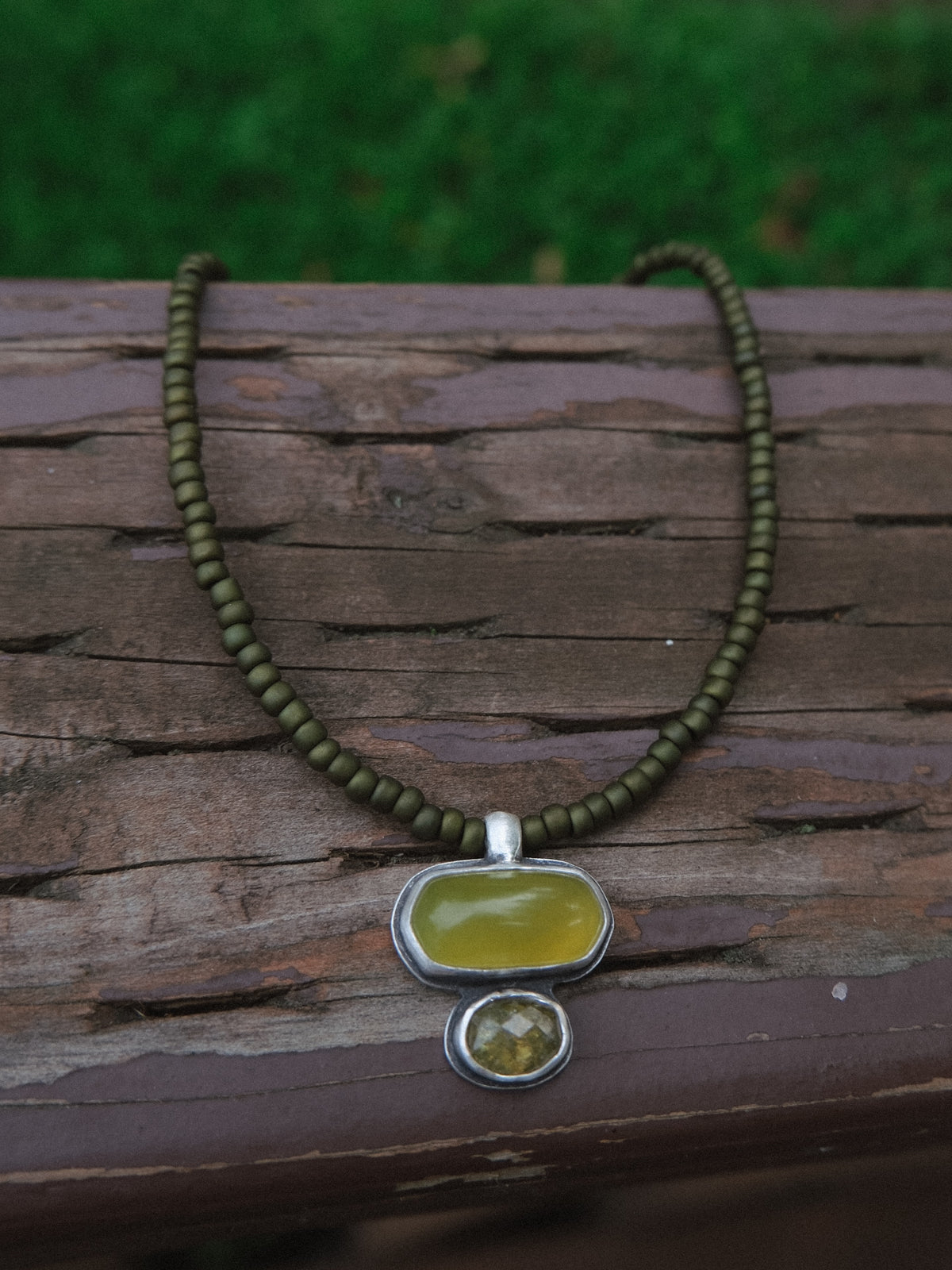 Tide Pool Beaded Necklace | 16"