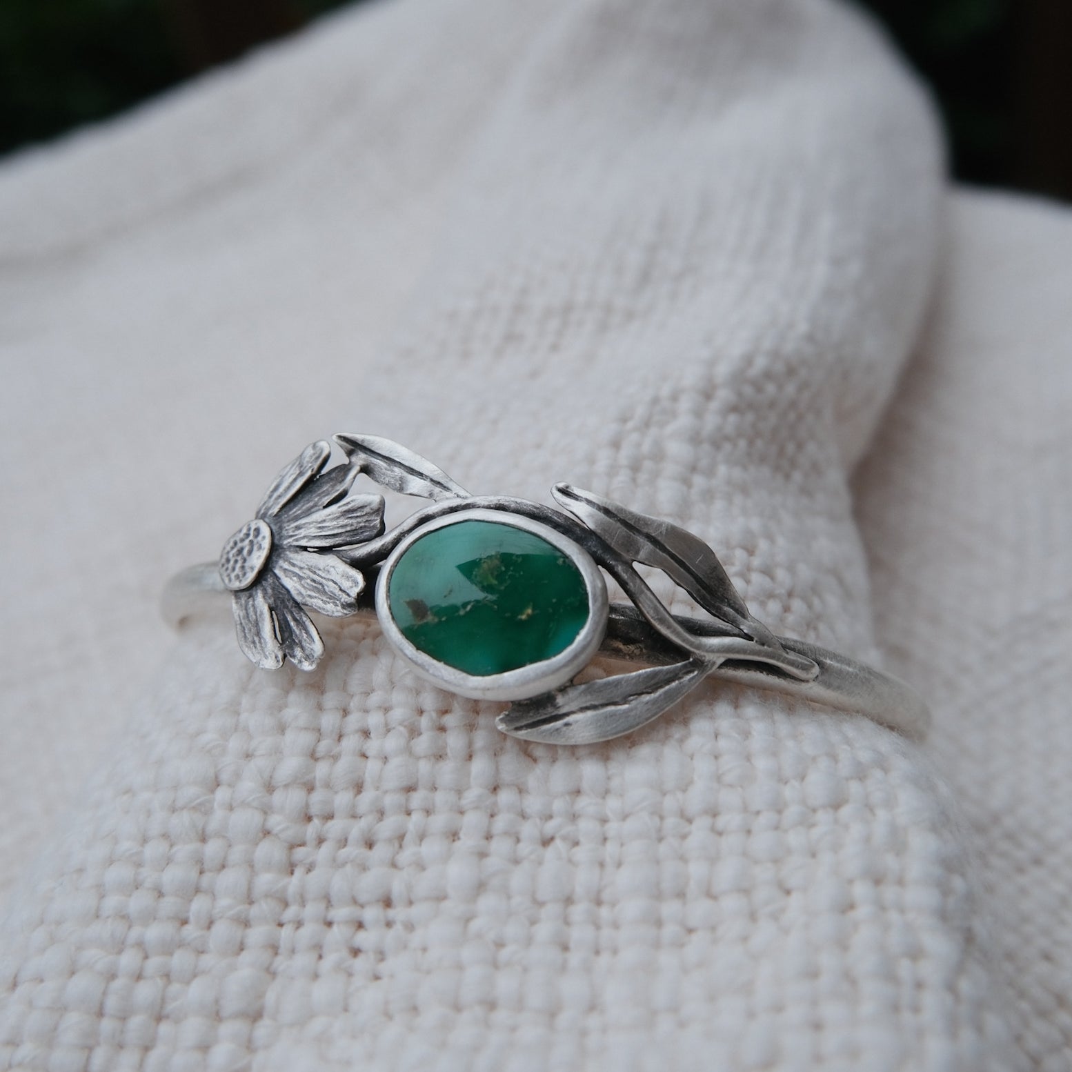 Coneflower Cuff | emerald valley