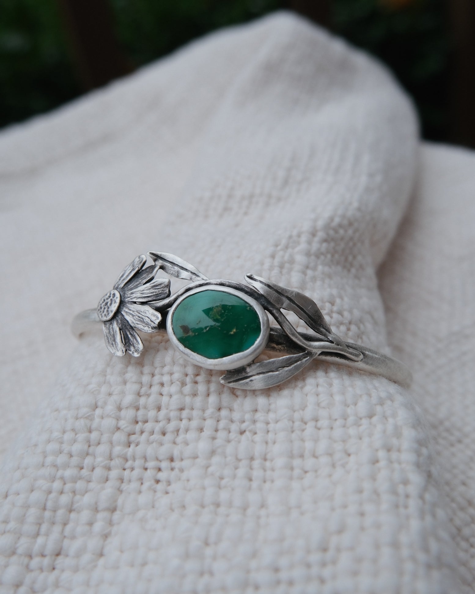 Coneflower Cuff | emerald valley