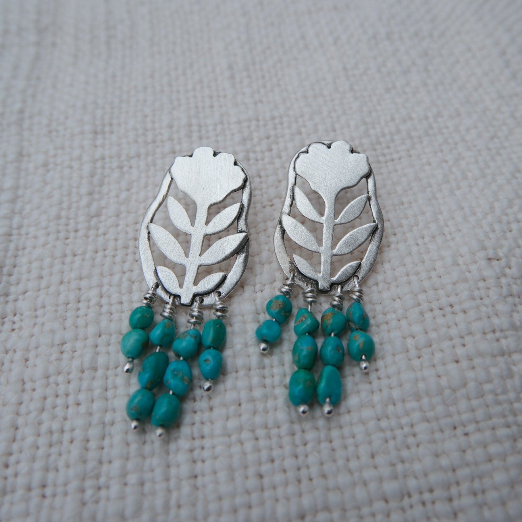 Beaded Floral Posts | sonoran valley