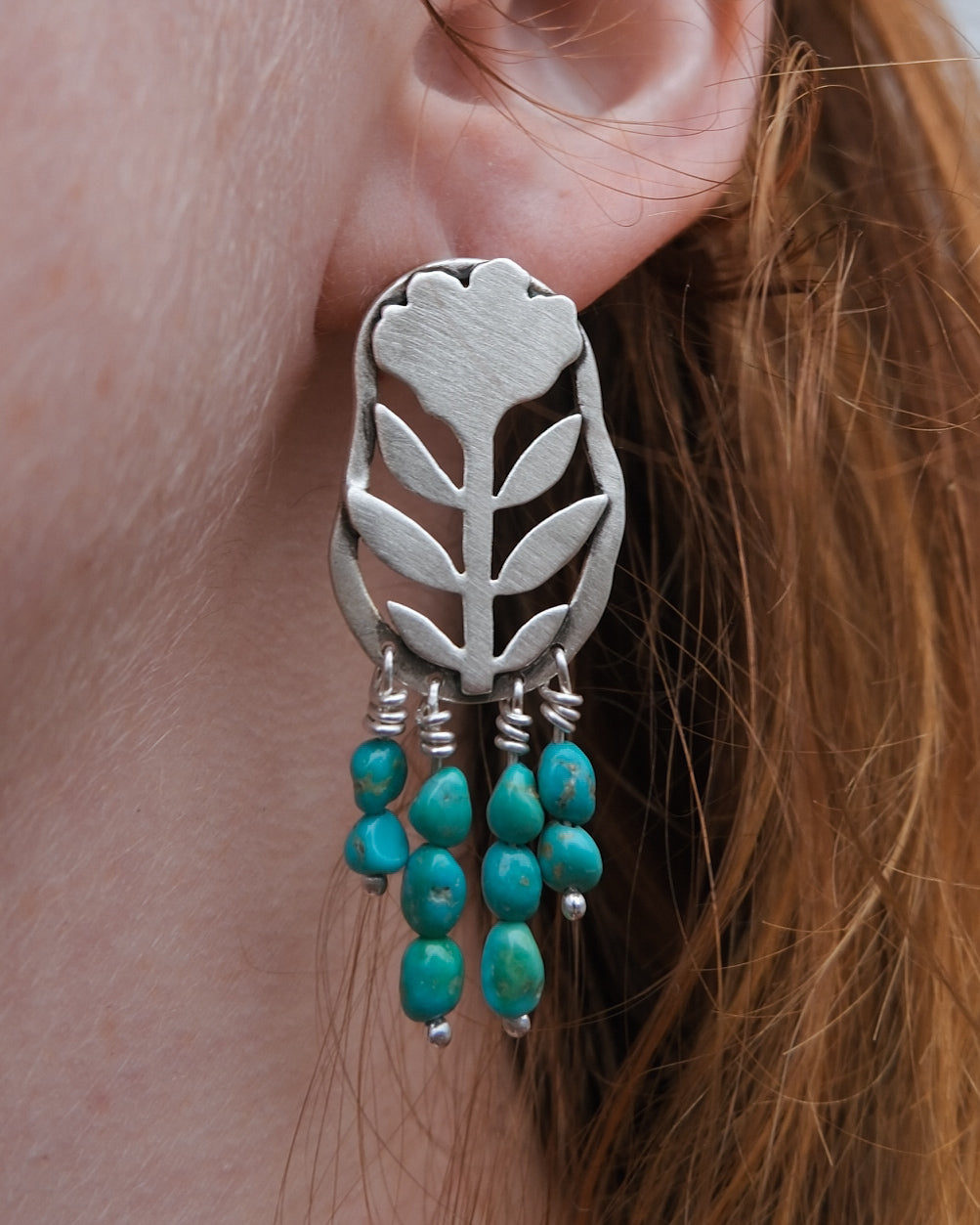 Beaded Floral Posts | sonoran valley