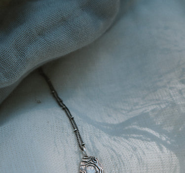 Wy'east/Mt. Hood Topo Necklace | 18"