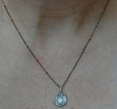 Wy'east/Mt. Hood Topo Necklace | 18"