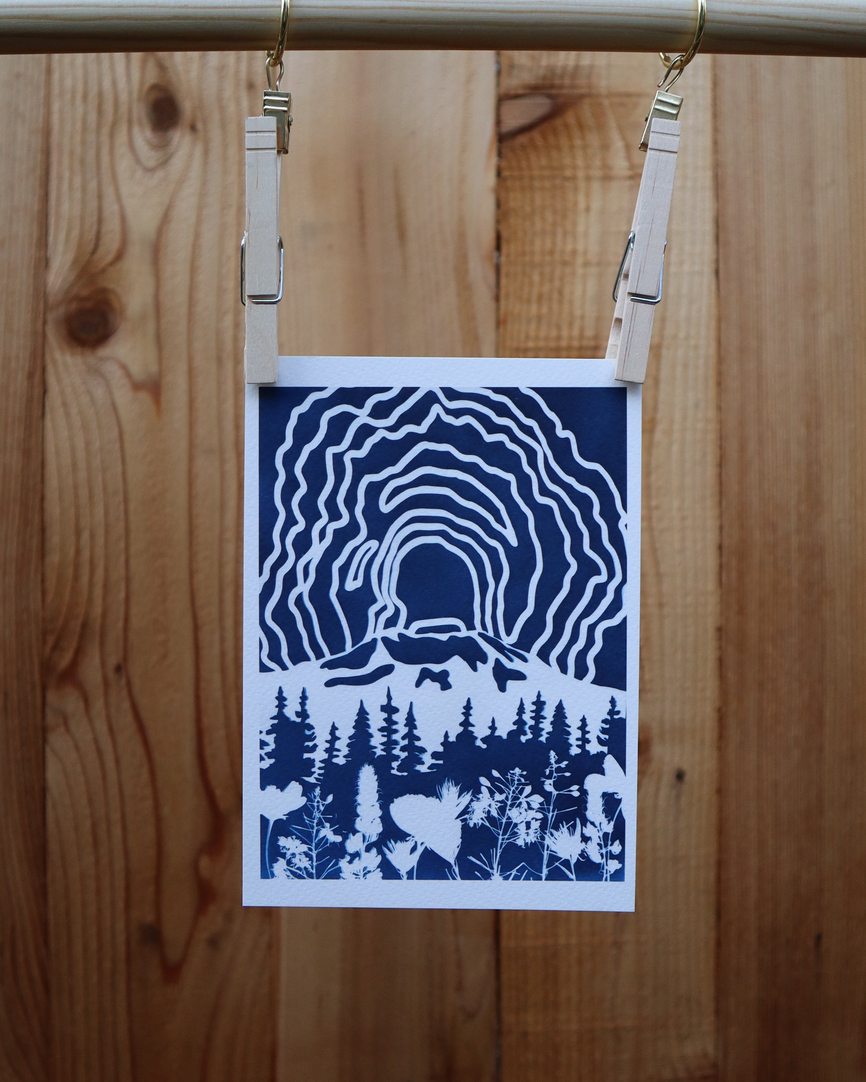 5x7 Mount St Helens Print