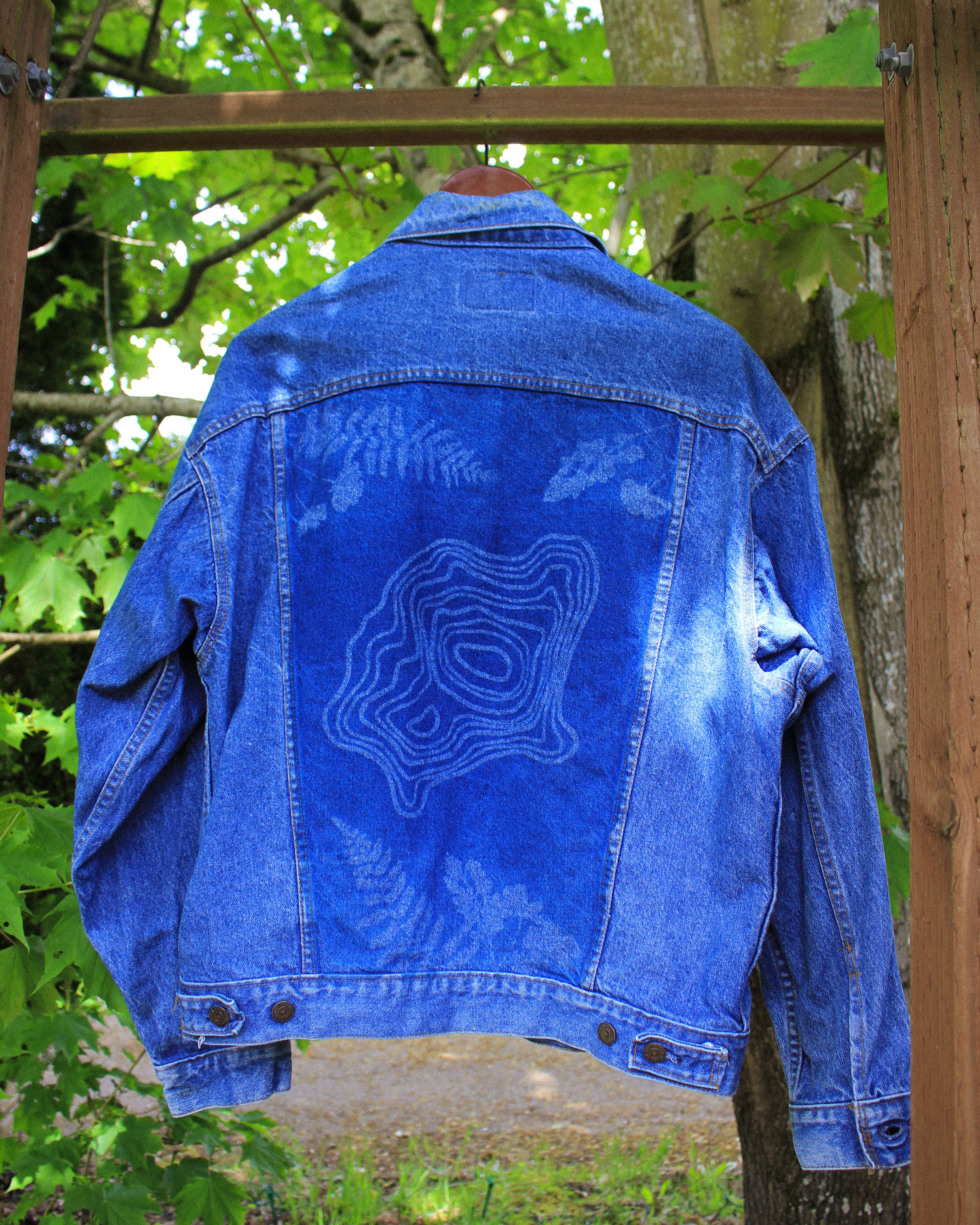 Grand Teton Topo | Vintage Levi Jacket | Size L