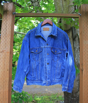 Grand Teton Topo | Vintage Levi Jacket | Size L