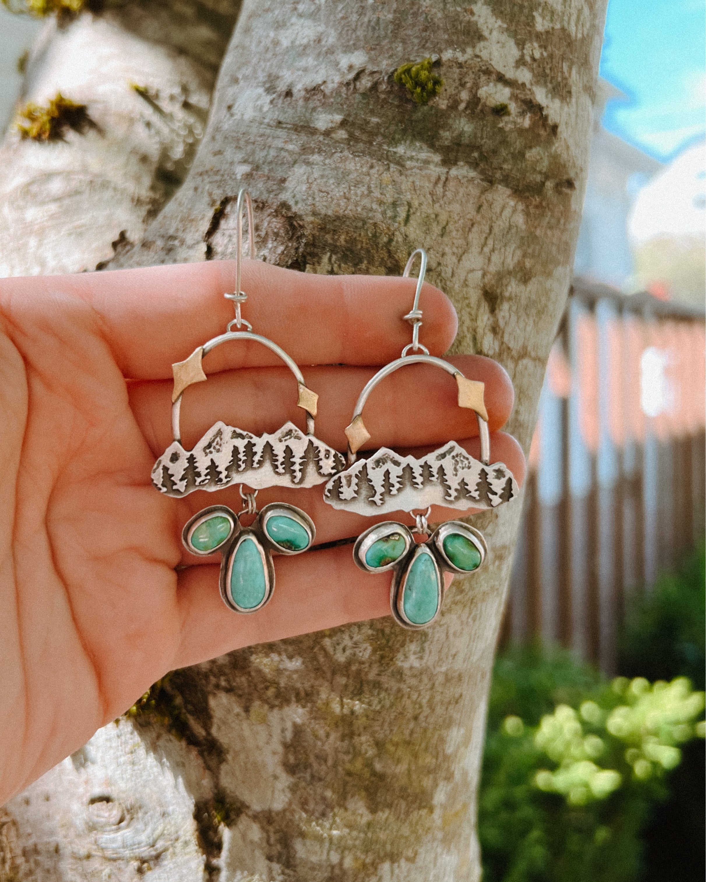The Mountain Is Out Earrings