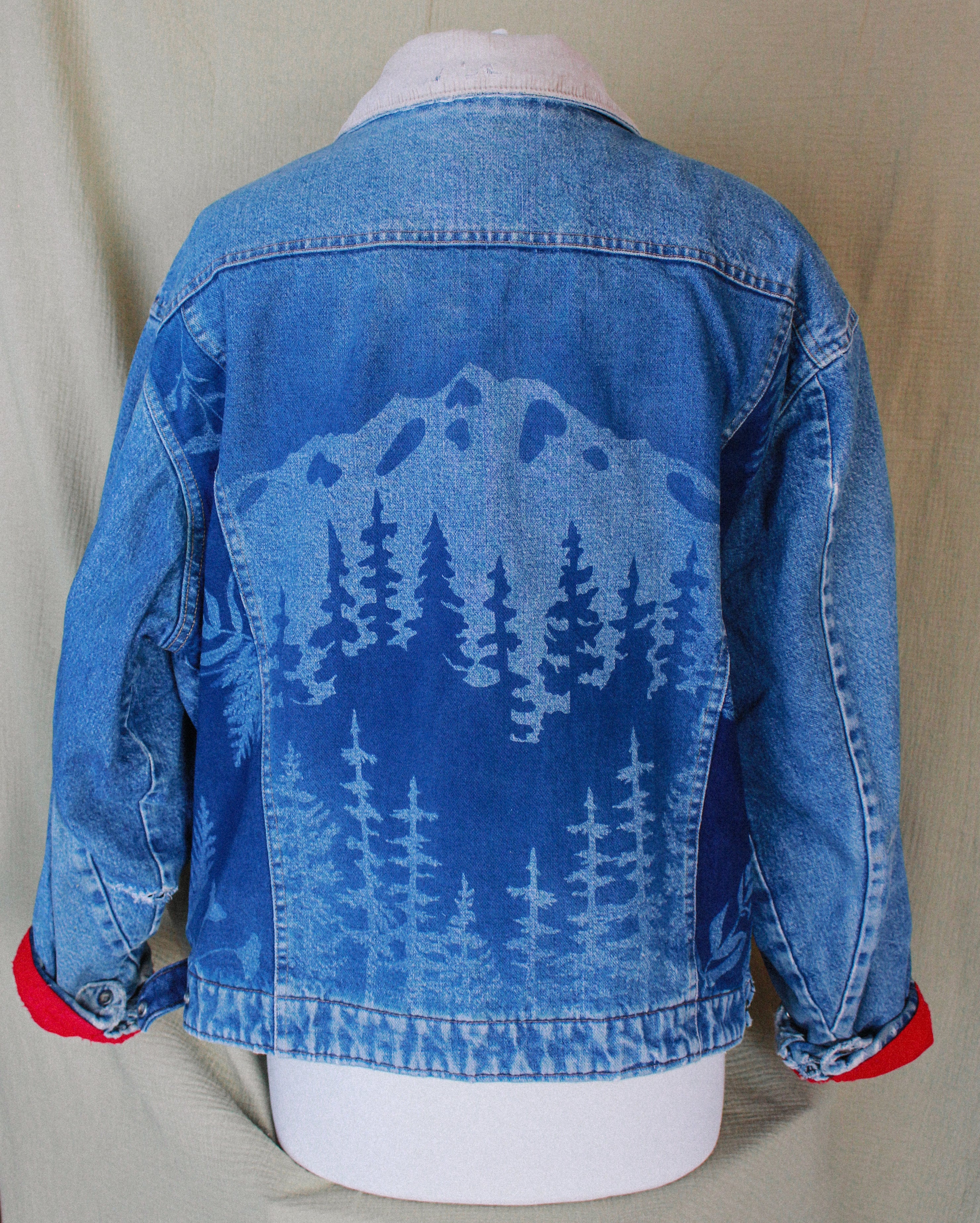Upcycled Mt. Rainier/PNW Jacket